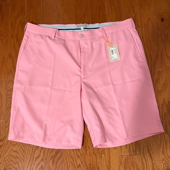 NWT Peter Millar Salem Performance Shorts in Pink Vale- 38 - Picture 4 of 7